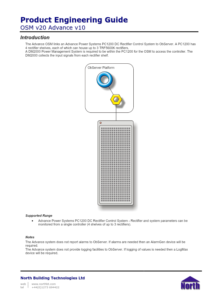 Preview thumbnail of page 1 of the Advance Engineering Guide PDF document.